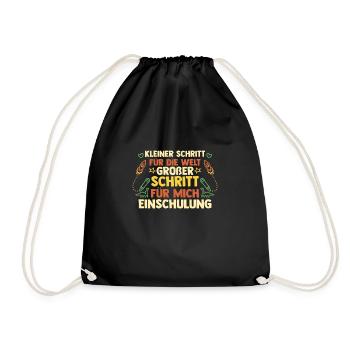 Daycare Leavers Back to School School Child Enrollment - Drawstring Bag - black - Front