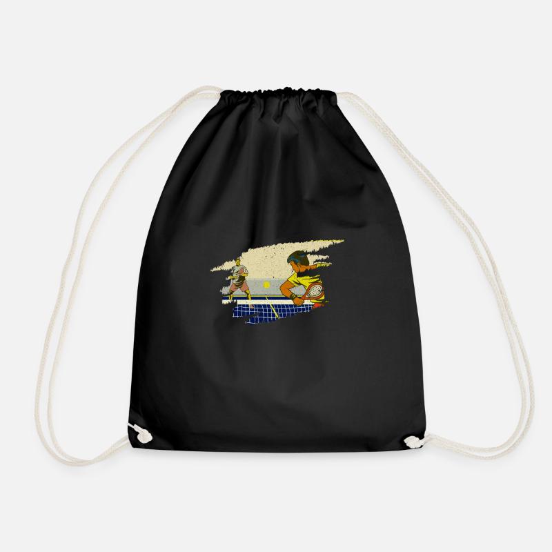 Padel Geschenk Padel Tennis Padel - Turnbeutel - Schwarz