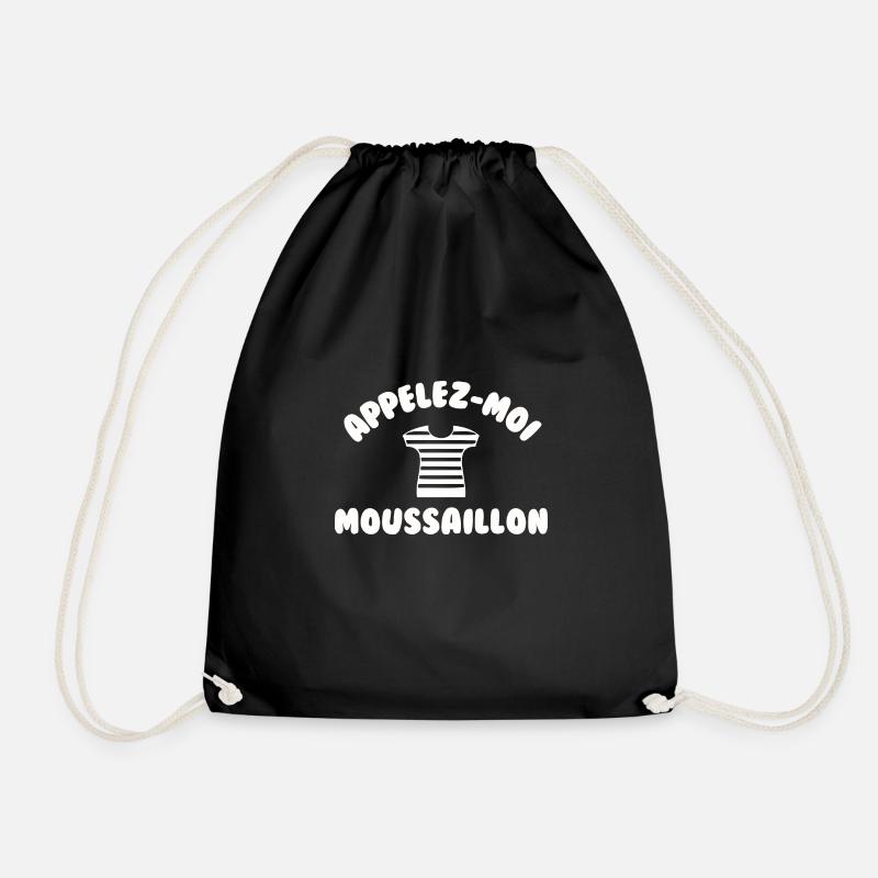 Appelez moi moussaillon - Sac de sport léger - noir