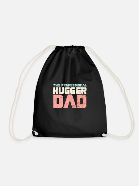 The Professional Hugger Dad - Turnbeutel - Schwarz