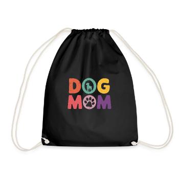 Gift Saying Pets Dog Dog Love - Drawstring Bag - black - Front