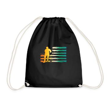 Hockey Players Hockey - Drawstring Bag - black - Front