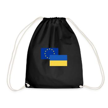 UE Ukraine Europe Adhésion Liberté Soutien Paix - Sac de sport léger - noir - Devant