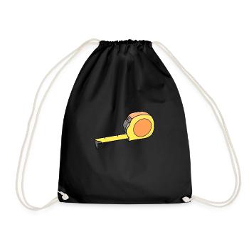 Mètreband / Ruban de mesure - Sac de sport léger - noir - Devant