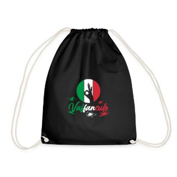 Italie Vaffanculo italien - Sac de sport léger - noir - Devant