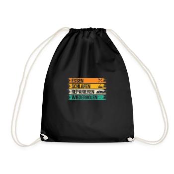 Maître Couvreur Couvreur - Sac de sport léger - noir - Devant