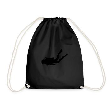 Plongée - Sac de sport léger - noir - Devant