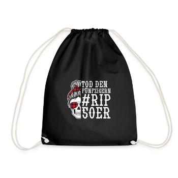 Anniversaire 60 ans - Sac de sport léger - noir - Devant