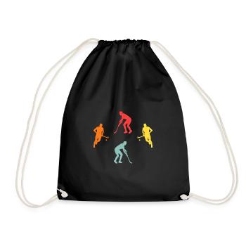 Joueurs de hockey sur gazon Evolution Hockey sur gazon - Sac de sport léger - noir - Devant