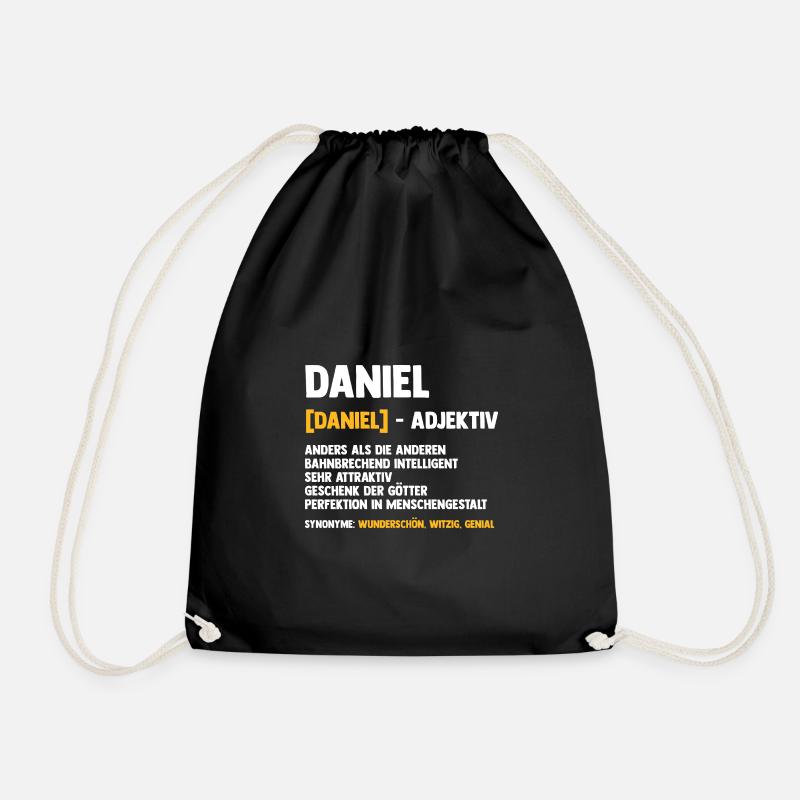Daniel - Turnbeutel - Schwarz