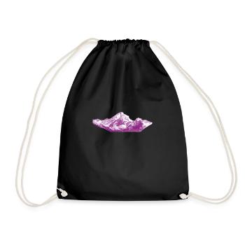 Mountain pink - Turnbeutel - Schwarz - Vorne