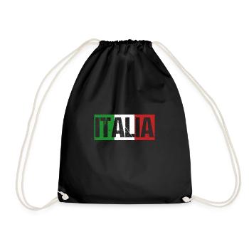 Italie Vaffanculo italien - Sac de sport léger - noir - Devant
