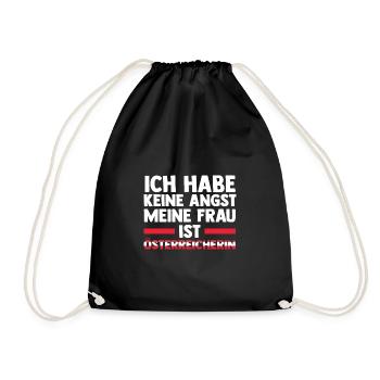 Austrians Austria - Drawstring Bag - black - Front