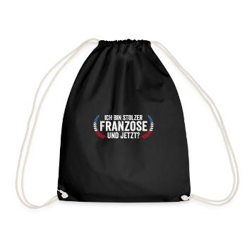 Français Français France - Sac de sport léger - noir - Devant