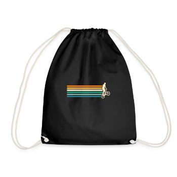 Vélo VTT - Sac de sport léger - noir - Devant