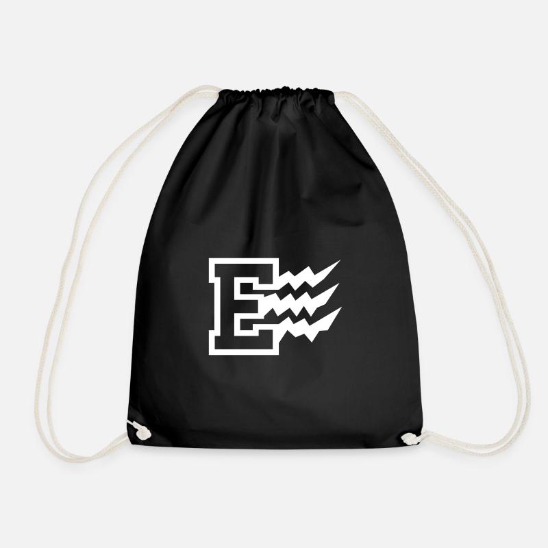 EINDHOVEN. WAVES. VIBE. - Drawstring Bag - black