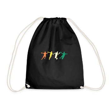 Handballer Evolution Handball - Turnbeutel - Schwarz - Vorne
