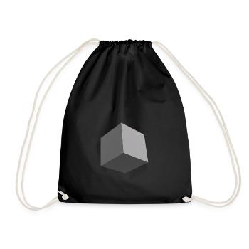 Cube - Turnbeutel - Schwarz - Vorne