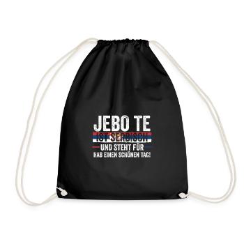 Serbe Serbe Serbie - Sac de sport léger - noir - Devant
