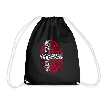 Danemark It’s In My DNA Danois Danois Dansk Vacances - Sac de sport léger - noir - Devant