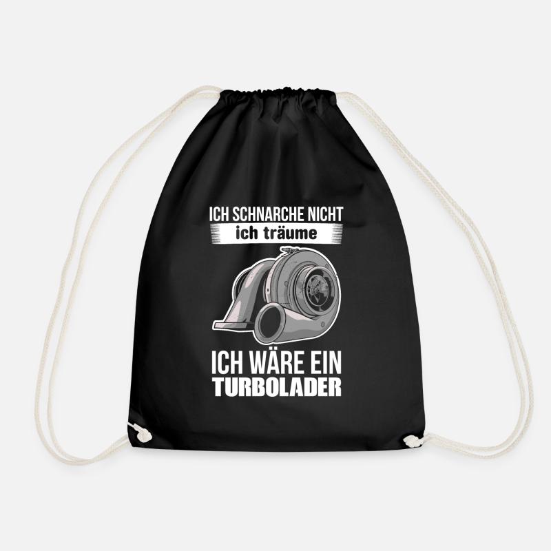 Kfz-Mechatroniker Mechaniker Tuner Auto - Turnbeutel - Schwarz