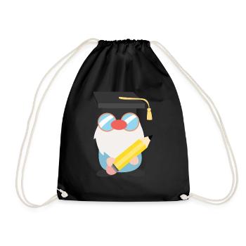 École Gnom - Sac de sport léger - noir - Devant
