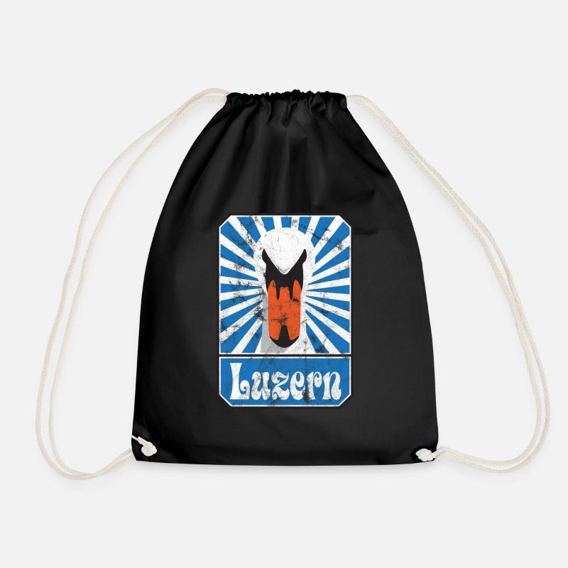 Luzern - Turnbeutel - Schwarz