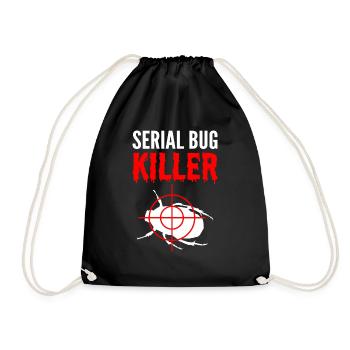 Serial Bug Killer Exterminator Cadeau - Sac de sport léger - noir - Devant