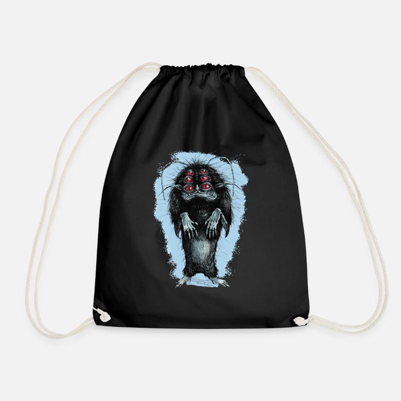 Monstre de placard - Sac de sport léger - noir