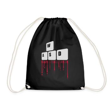 c’est ce qui m’émeut - Sac de sport léger - noir - Devant