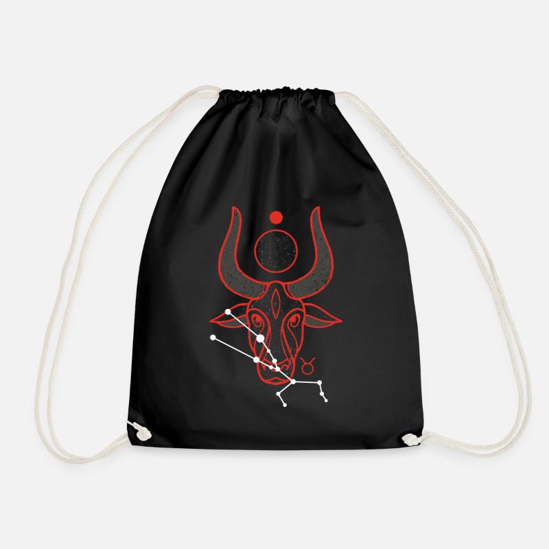 Taureau - Sac de sport léger - noir