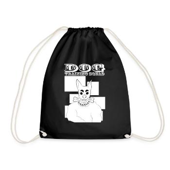 Entraîneur de chiens professionnel École - Sac de sport léger - noir - Devant