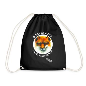 Quick Fox Light Feather Fox Fan Cadeau - Sac de sport léger - noir - Devant
