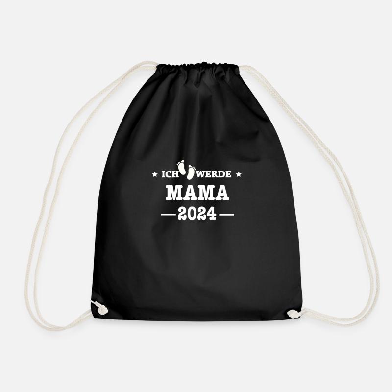 Mama 2024 loading... / Mama 2024 - Turnbeutel - Schwarz