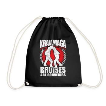 Les ecchymoses de Krav Maga sont des souvenirs du train d’arts martiaux - Sac de sport léger - noir - Devant