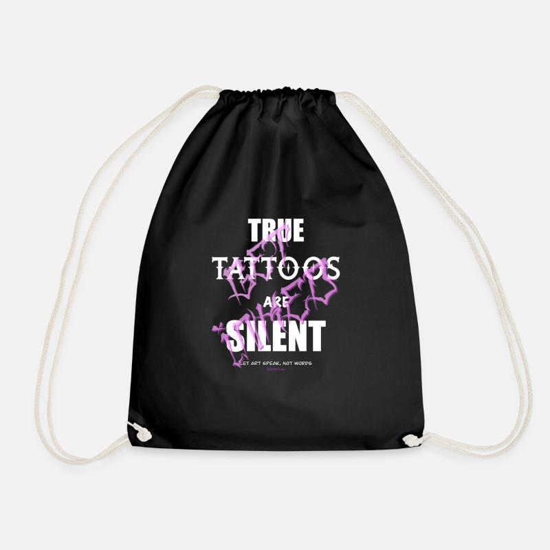 True Tattoos - Turnbeutel - Schwarz