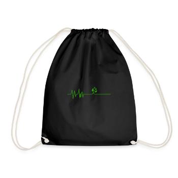 Natural Harmony: Music and Nature in Perfect - Drawstring Bag - black - Front