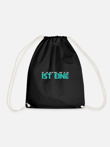 Frisur Ist Eine Lebensentscheidung - Turnbeutel - Schwarz