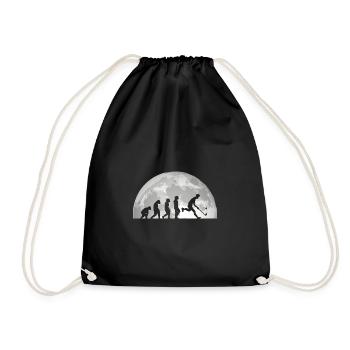 Joueurs de hockey sur gazon Evolution Hockey sur gazon - Sac de sport léger - noir - Devant