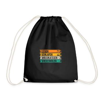 Master Electrician Electrical Engineer Electrician - Drawstring Bag - black - Front