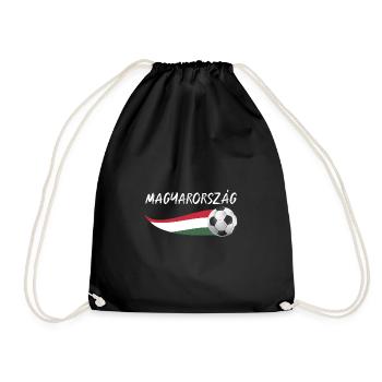 Magyaren Ungarn - Turnbeutel - Schwarz - Vorne