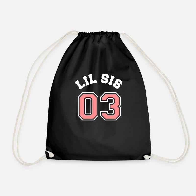 Lil Sis 03 - Little Sister - Turnbeutel - Schwarz