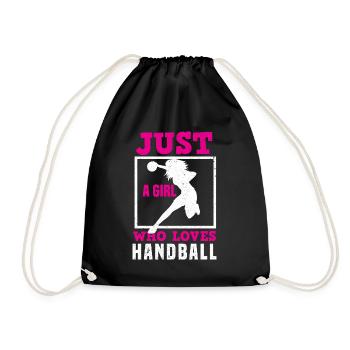 Handball HandballEur Ball Sport - Sac de sport léger - noir - Devant