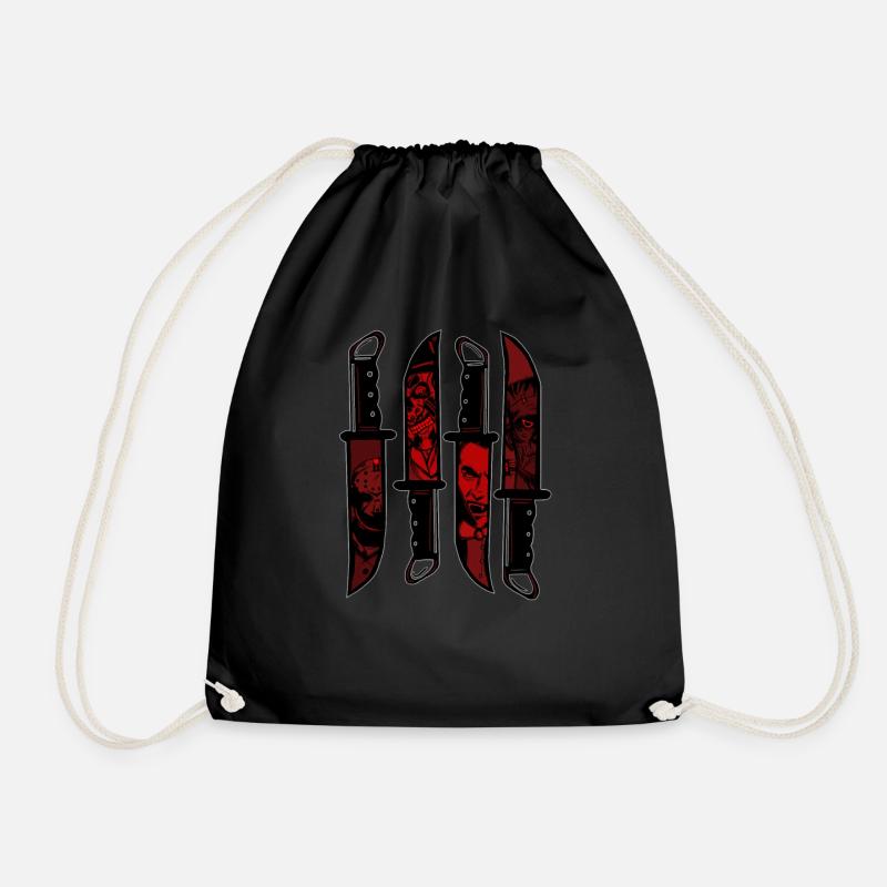 Horror Knives - Turnbeutel - Schwarz