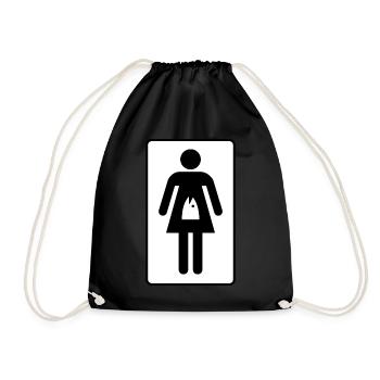 La Noche de las Carpas - WC Femmes - Sac de sport léger - noir - Devant
