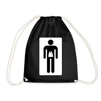La Noche de las Carpas - WC Hommes - Sac de sport léger - noir - Devant