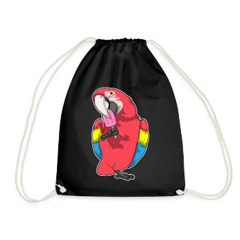 Popsicles perroquets - Sac de sport léger - noir - Devant