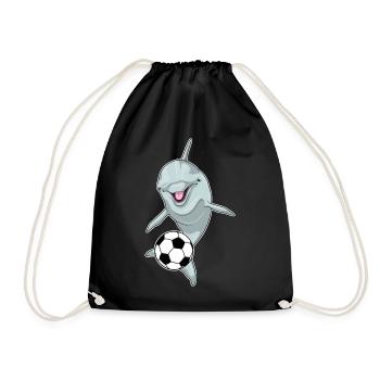 Delfin Footballeur Football - Sac de sport léger - noir - Devant