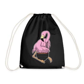 Cuisson de ramen pour Chef Flamant Rose - Sac de sport léger - noir - Devant