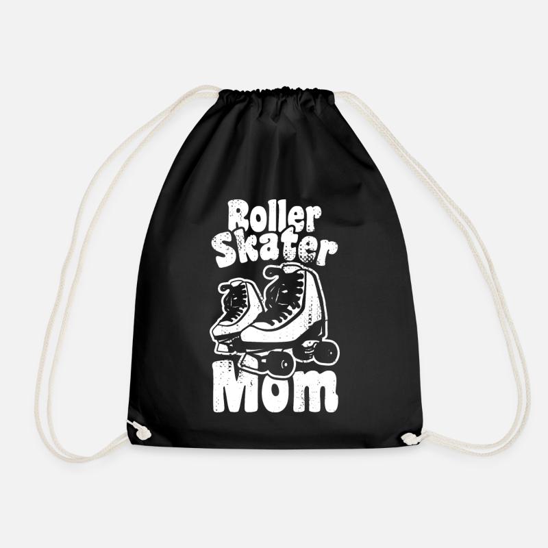 Roller Skater Mutter - Turnbeutel - Schwarz